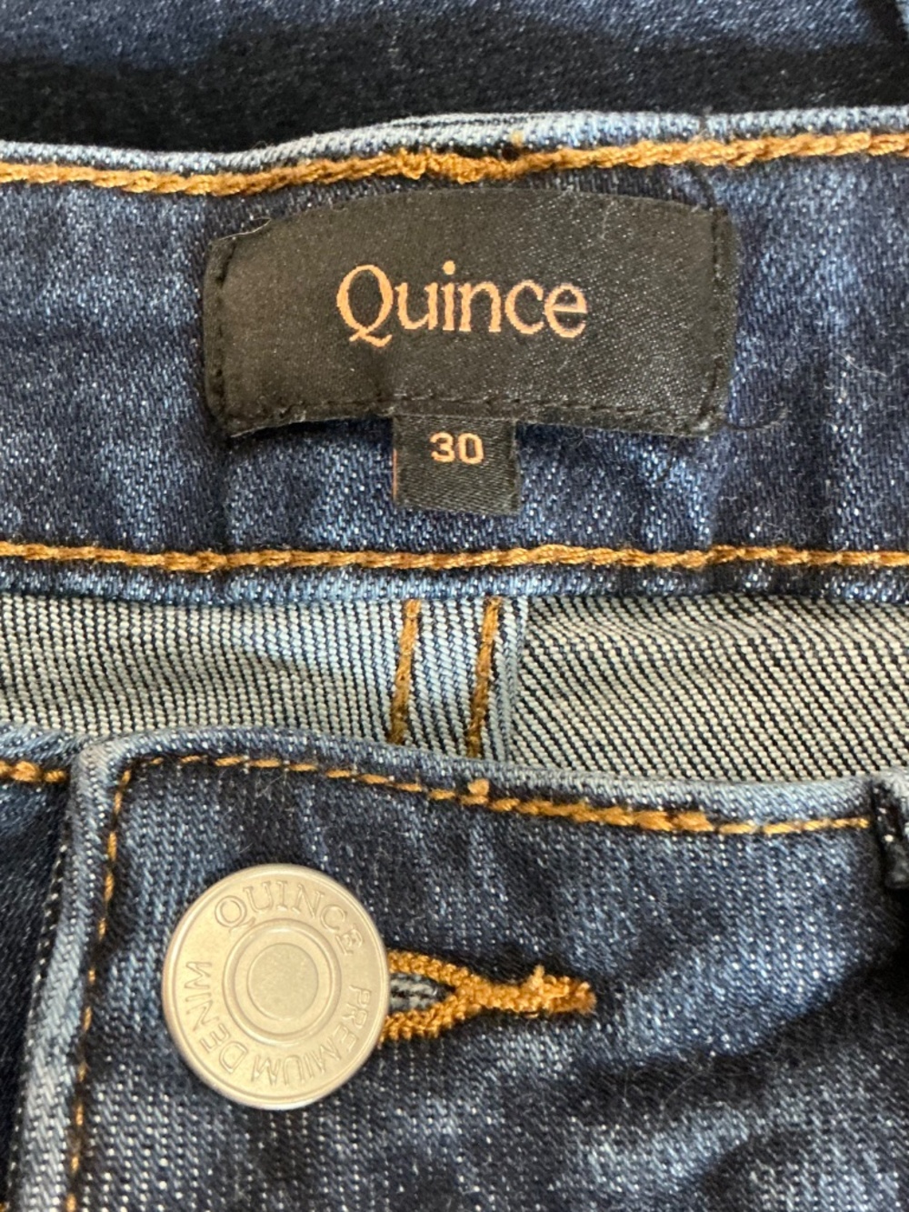Quince Bella Stretch wide leg denim size 30 - Picture 6 of 7